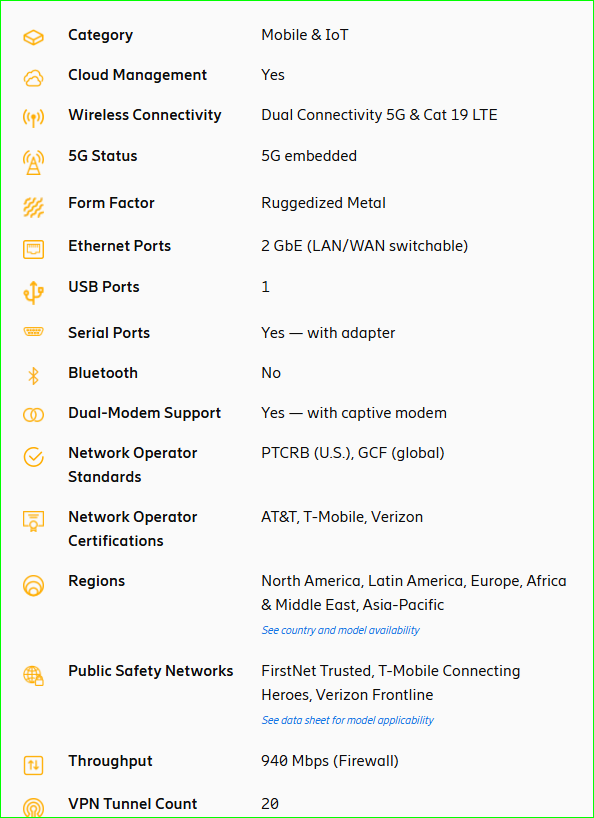 cradlepoint r980 5g路由器11